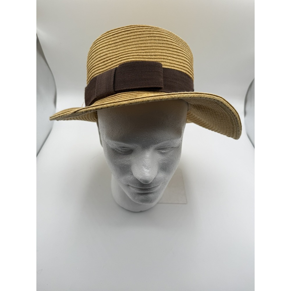 Sun N Sand Women's‎  Tan Straw Sunhat OS